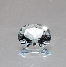 Loose Natural Green Blue Aquamarine 2.78 Ct. Oval GIA Cert