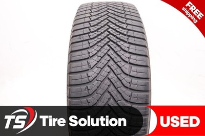 Set of 2 Used 225/55R19 Goodyear Assurance WeatherReady 2 - 103V - 9.5-10.5/32