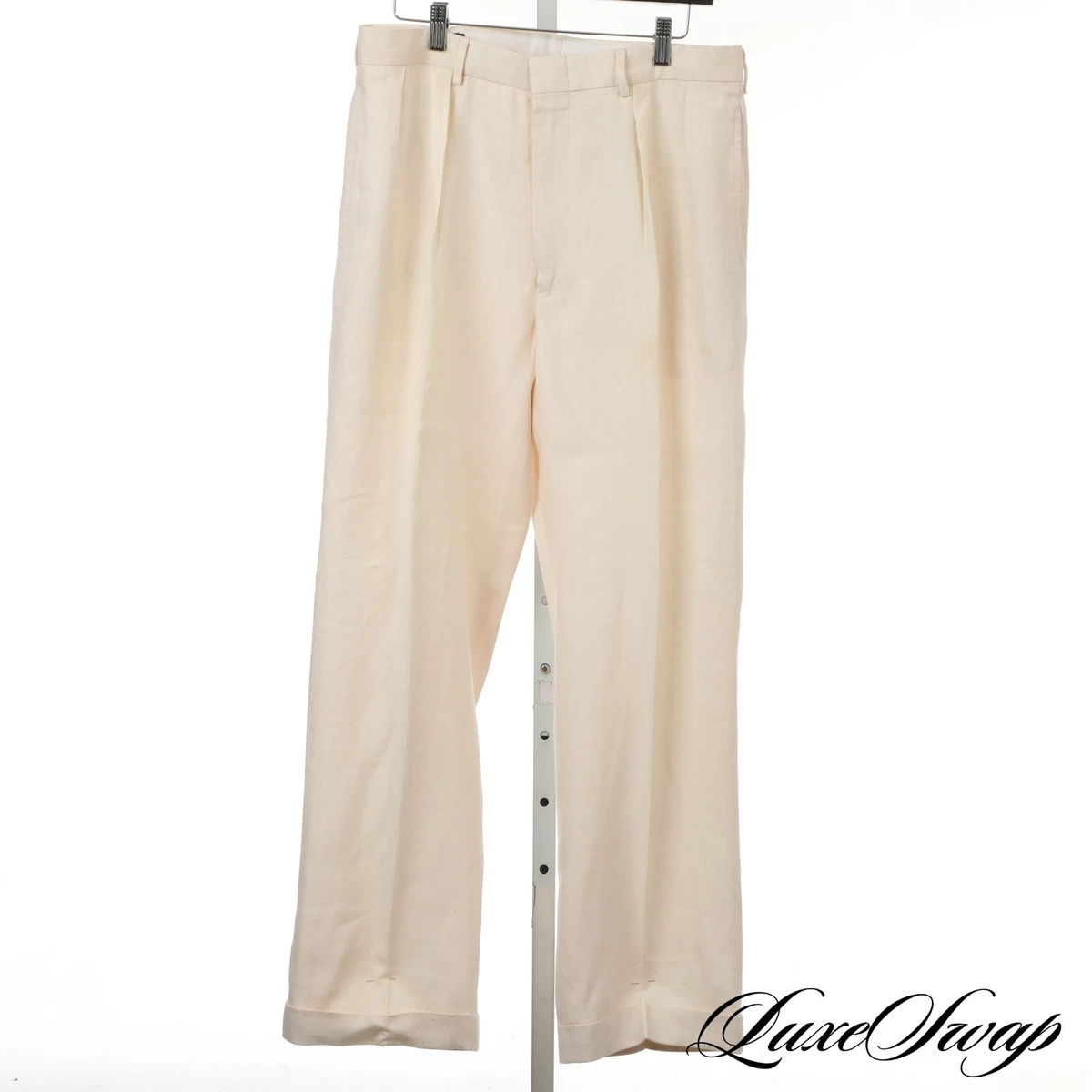 Polo Ralph Lauren White Linen Pants for Men for sale | eBay