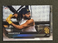 2025 Topps Now Road to Opening Day Gold Foil Exclusive /25 Fernando Tatis Jr