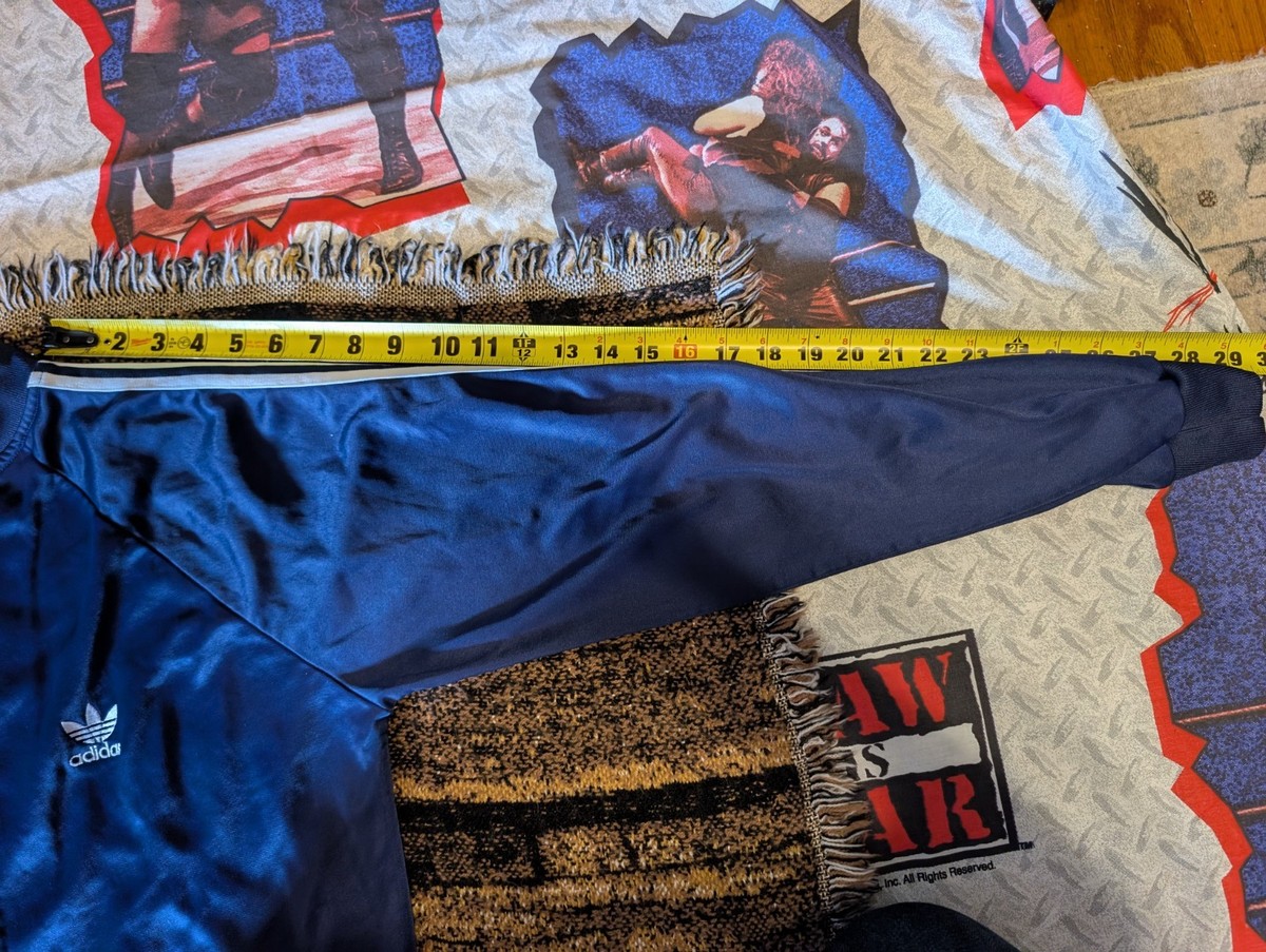 Adidas VTG 80s Run DMC Track Suit Jacket and Pant Trefoil Blue