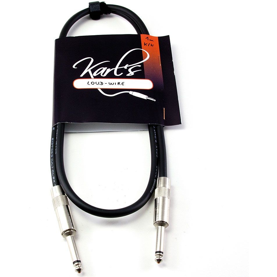 Lautsprecherkabel Karls Loud-Wire 1 m KK Lautsprecher Kabel Boxenkabel NEU 4790₽