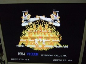 SNK NEO GEO AES Convert ROM Fight Fever 1994 NEOGEO From JAPAN