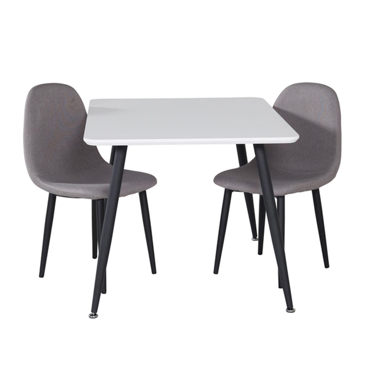 Table enfant et 2 chaises Polar 80cm pour activités de dessin et ateliers créatifs