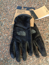 The North Face Women's Small Osito Etip Glove Black Fleece Tech Friendly New