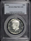 1964 Kennedy Half Dollar PCGS PR-67 DCAM