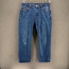 Vintage Levis 501 Jeans Mens 36x32 Measure 34x29 Medium Blue Wash 005010115