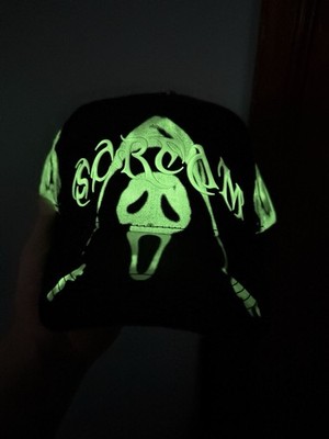 El Barbas Scream Ghostface Snapback Glow In Dark Hat ComplexCon NW