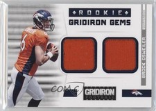 2012 Panini Gridiron Rookie Gems Combo Materials 109/249 Brock Osweiler #331 0v9