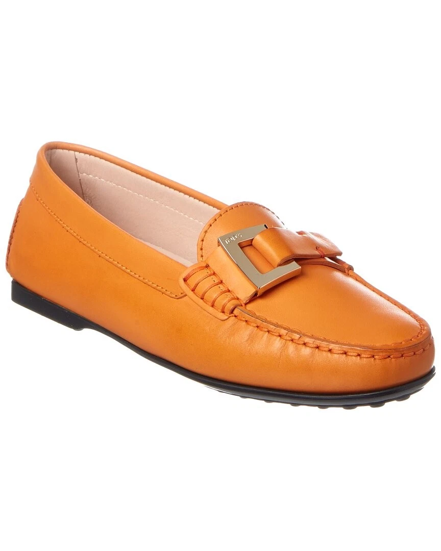 TOD’S Mocassino Tod's City Gommino in pelle da donna arancione 37