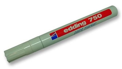 EDDING - Medium Bullet Tip Paint Marker - White