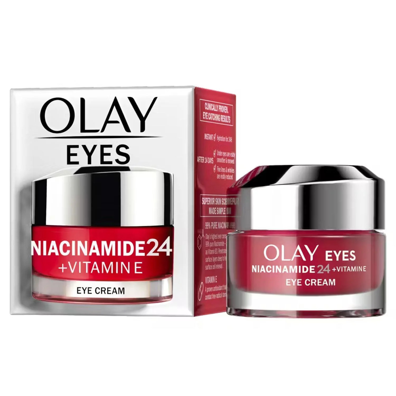 Olay Niacinamida24 Vitamina e Crema Contorno De Ojos 15ml