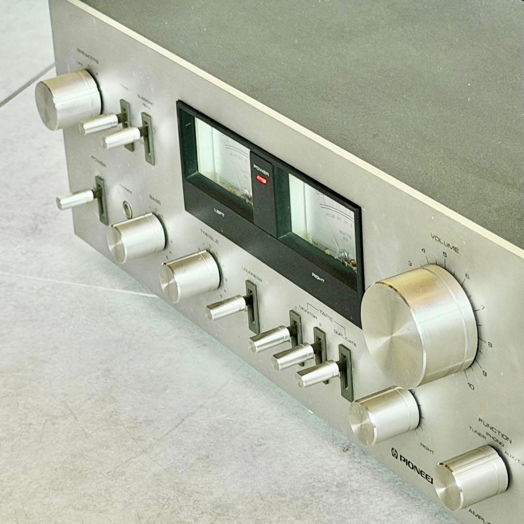 Pioneer SA-7800 II Stereo Integrated Amplifier Amp Power Meter