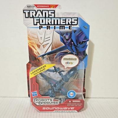 Transformers Prime Robots in Disguise RID Deluxe Class Soundwave