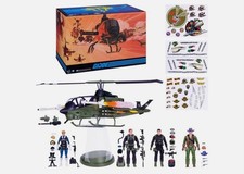 Hasbro Haslab G.I. Joe Classified Dragonfly XH-1  factory sealed with all tiers