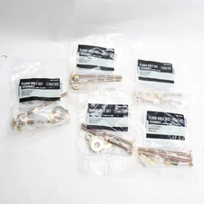 (5-Pk) Everbilt Snap-Off Design Toilet Bowl-To-Floor Bolt Set 1/4" x 3-1/2"