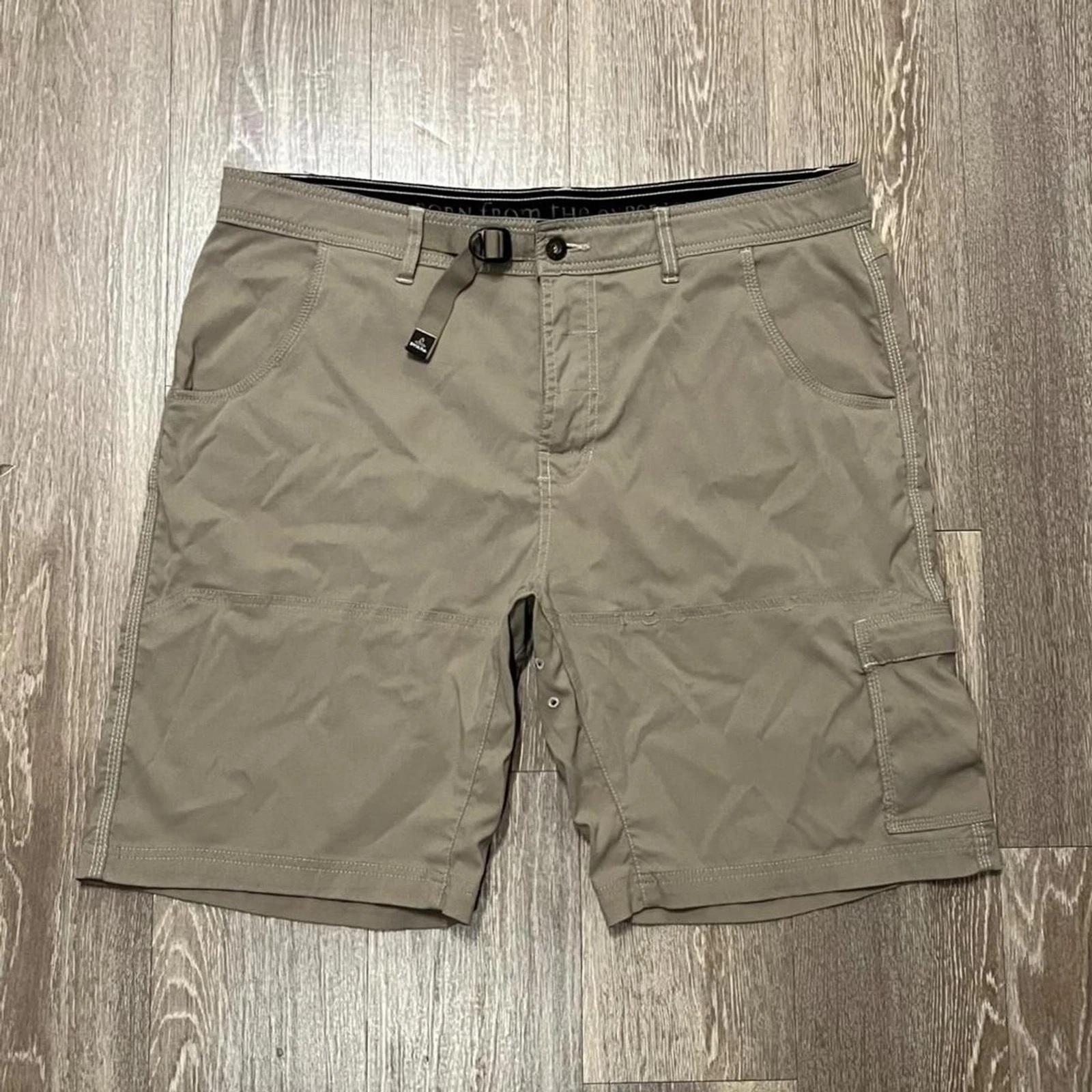 Prana Men's Tan and Khaki Shorts