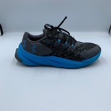 Under Armour Scramjet 53025535-003 Boy US 4.5Y Running Shoes Black Blue Sneakers