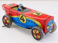 Ufuk 127 T&uuml;rkei Bugatti Rennwagen #4 Blechauto Uhrwerk 1704-13-53