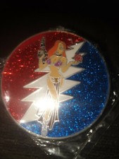 Sexy FUN  - Naked  JESSICA RABBIT  - PIN BADGE NEW 