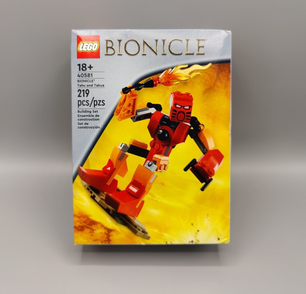 Lego Exclusive 40581 Bionicle Tahu And Takua 2023 Limited Edition