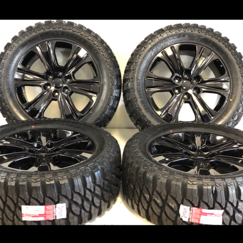 20" OEM Factory Ford F150 King Ranch BLACK WHEELS RIMS TIRES OFFROAD