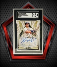 Austin Riley *SGC 9.5* Auto *169/199* 2022 Topps Tier One #BOA-AR Braves MLB