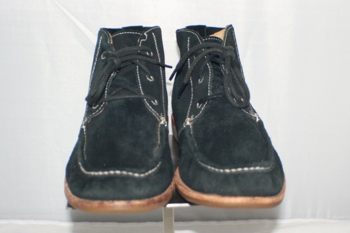UGG VIA LUNGARNO SUEDE LACE UP BOOTS SIZE 11 MAN UGG Via Lungarno Lined Chukka Suede Boot Black Men main image 3