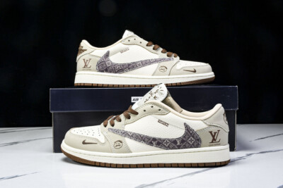 Travis Scott X Fragment Design X Air Jordan 1 Low Og Sp XS2024-060 Size 4-11