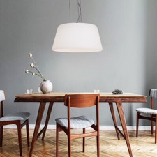 Design LED Glas Decken Hänge Leuchte Wohn Ess Zimmer Beleuchtung Pendel Lampe