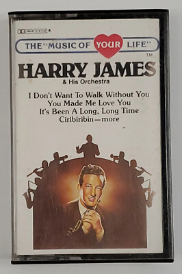 Harry James Cassette Tape and His Orchestra Music of Your Life 1983 
