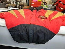 Vintage San Francisco 49ers Authentic Pro Line Apex Jacket Size XL NFL Football