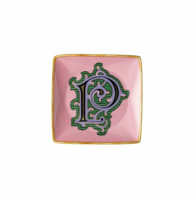 Versace Rosenthal - Square Flat Bowl 12Cm Versace Holiday Alphabet P