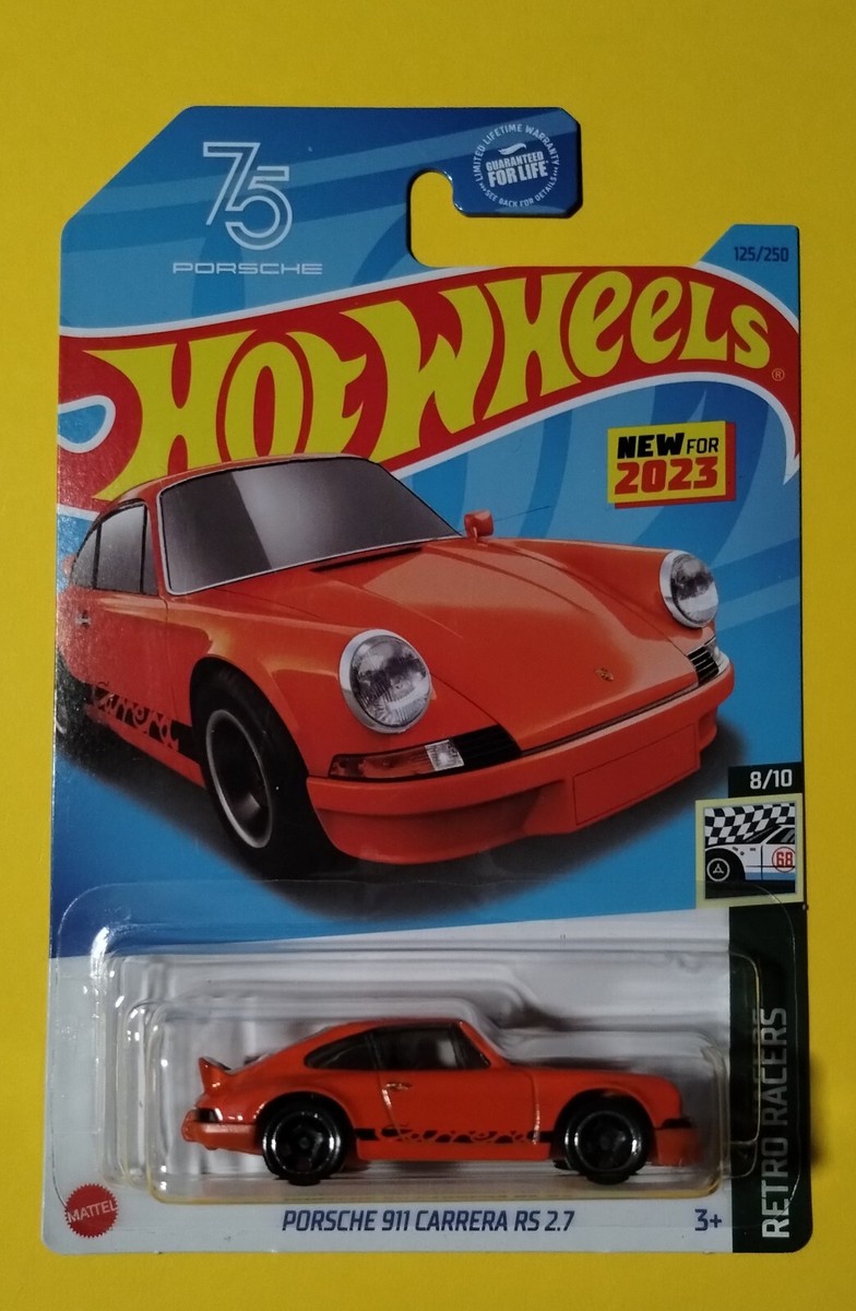 2023 Hot Wheels - Porsche 911 Carrera RS 2.7 (Retro Racers 8 2023 Hot Wheels - Porsche 911 Carrera RS 2.7 (Retro Racers 8