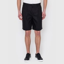 Emporio Armani men's cotton black shorts size IT US 52 made in Italy