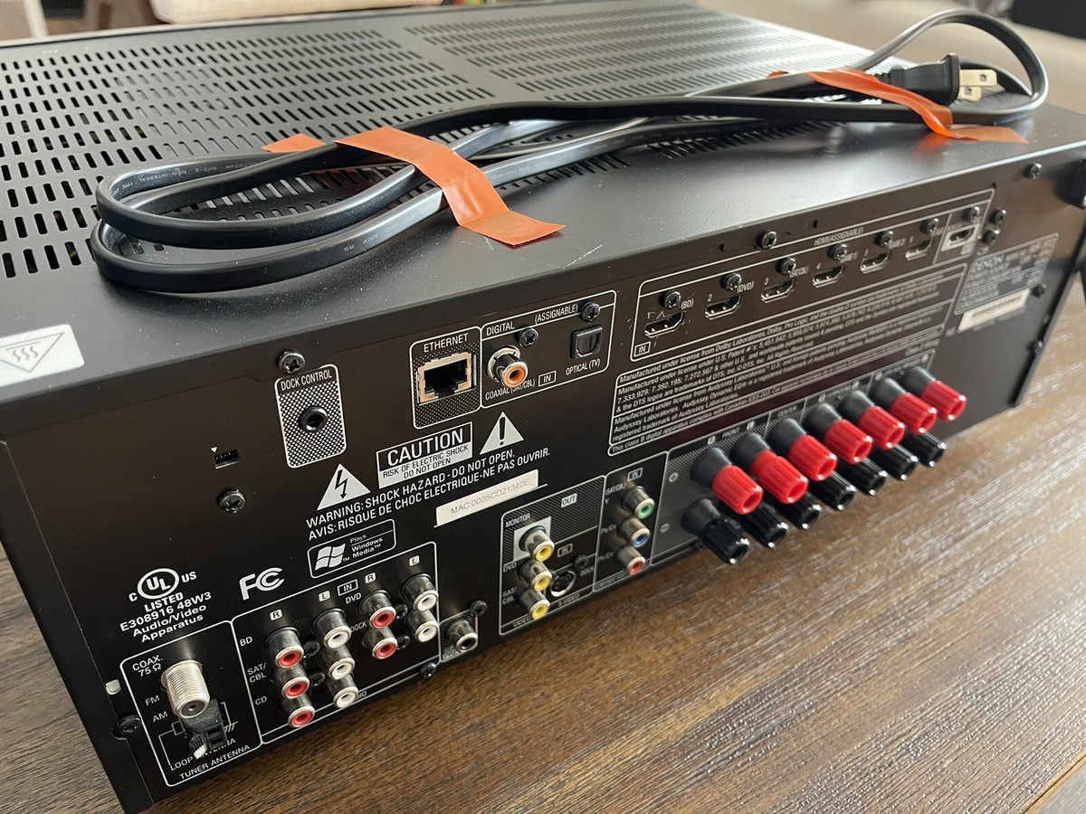 Denon AVR-1912 7.1-Channel Home Theater Integrated Network AV