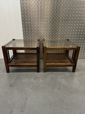 Laura Ashley Garret Chestnut Side tables X2 Delivery Available 🚚