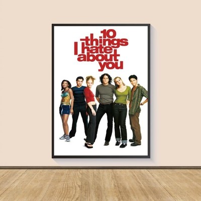 10 Things I Hate About You Movie Poster Print
