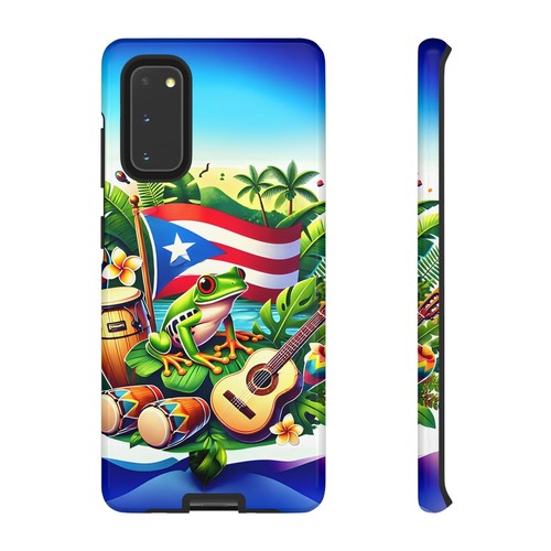Custodia telefono Tropical Porto Rico - design rana colorata, regalo per Boricua, - Foto 91 di 106