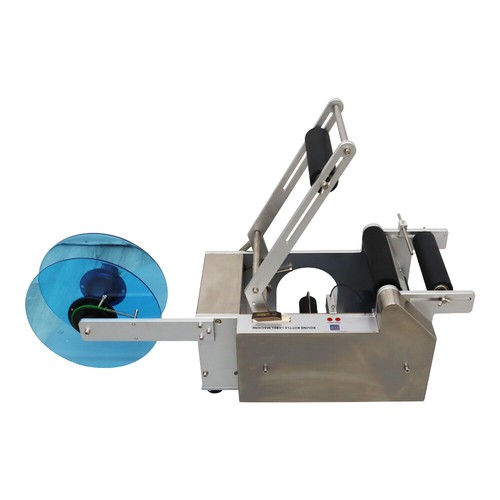 110V Semi-automatic Round Bottle Labeling Machine Bottle:0.47"-3.54" 50pcs/min - Picture 3 of 10