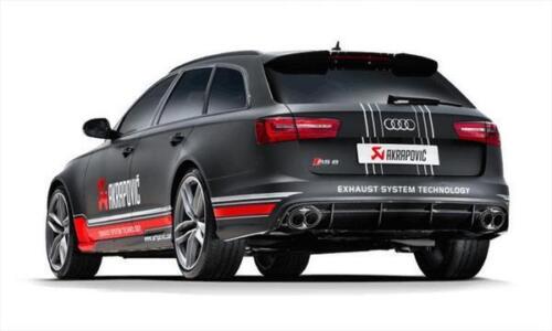 Akrapovic Sportauspuff Komplettanlage Audi RS6 Avant C7 4G 2x Carbon Endrohre - Bild 1 von 7