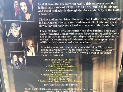 Goth (DVD, 2003) Phoebe Dollar Indie Horror David Sterling