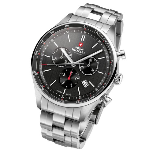 Wenger Swiss Military Women Black Dial Quartz 200m Dive  display picture 1