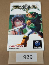 Soul Calibur II - Gamecube - Manual Only NO GAME