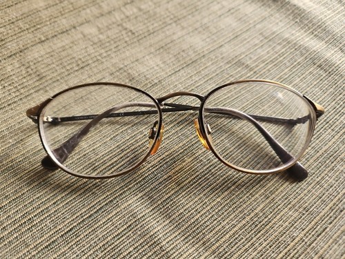 Giorgio Armani Eyeglasses Frame Only Brown 51-18-135 Made In Italy
