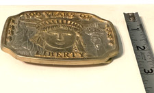 Vintage 100 Years Of Liberty Belt Buckle Limited Edition