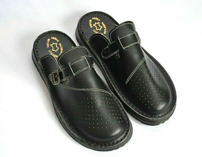 Herren Leder Hausschuhe.Neu.Schuhgröße von 40 bis 46.Dz - 048