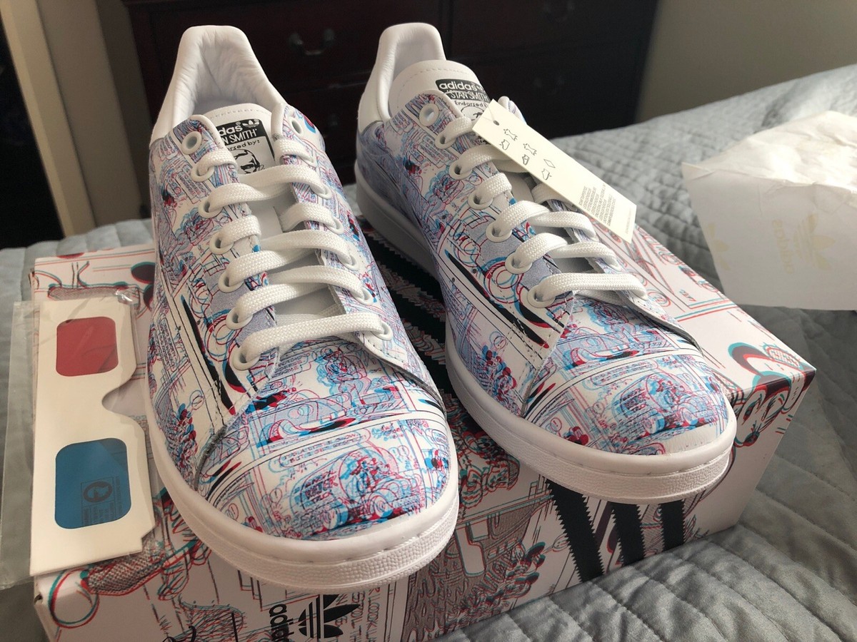 NEW Adidas x Disney Mickey Mouse Stan Smith FW2895 White Black 
