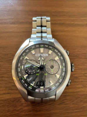CITIZEN professional master eco drive satellite wave Air CC1054