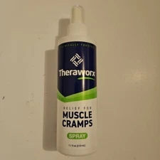 Theraworx Relief for Muscle Cramps and Spasms Spray 7.1oz Exp 2027+